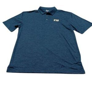 Oxford America FIU Polo Shirt XXL Navy Blue Short Sleeve Men